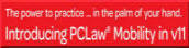 The power to practice ... In the palm of your hand. Introducing PCLaw� Mobility in v11
